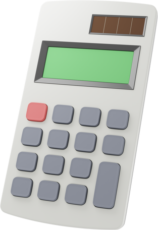 business-3d-small-calculator-with-solar-panel